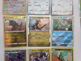 beaucoup de cartes pokemon sur le mur