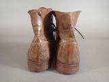 a pair of shoes that are sitting on a table