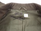 a close up of a jacket with a label on it