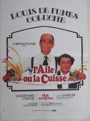 Affiche française du film « L'Aile ou la Cusse »