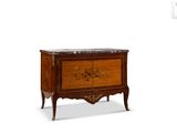 an image of a small chest of drawers with a marble top