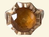 an image of a ring with a tiger eye stone in it