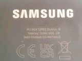 the back of a samsung phone with the samsung logo on it