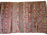 an image of a large rug with many different colors and patterns