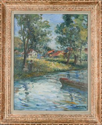 École moderne du XXe siècle Personnages proches de l'étang