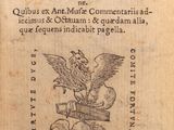 an old book with a picture of an eagle on it