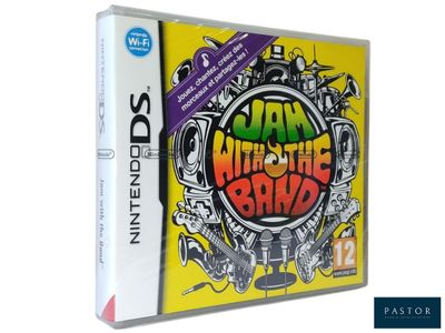 un gros plan sur un boîtier de jeu Nintendo DS portant un logo