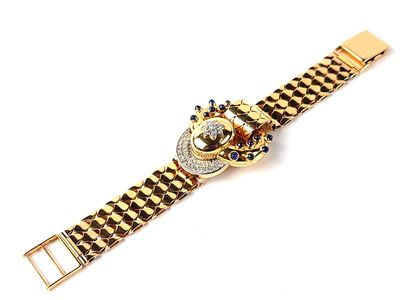 an image of a close up of a wrist watch on a white surface