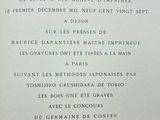 a menu for a restaurant with a picture of a clock on the wall