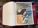 an open book with a picture of a woman on it