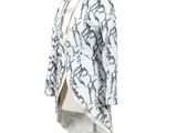 a white and black jacket on a mannequin mannequin mannequin mannequin mannequin mannequin mannequin mannequin mann