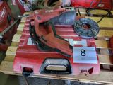 a picture of a corded nailer on a pallet
