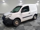 a picture of a white van parked on a checkered floor