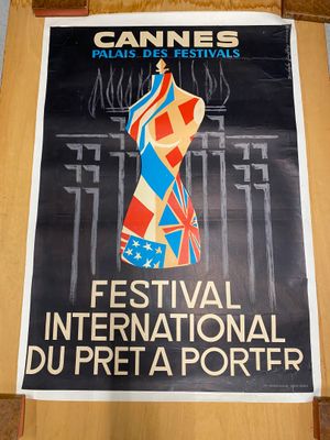 affiche du festival international Duprea Porter, Cannes, France