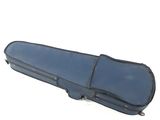 a close up of a guitar case on a white background
