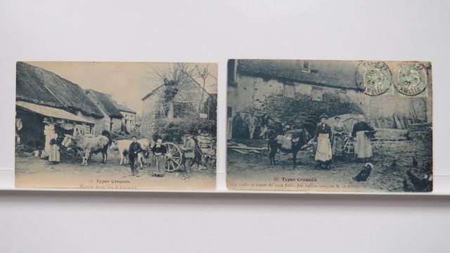 Types Creusois : Lot de 2cpa : AAA 53 (TBE) + AAA 55 (plusieurs p...