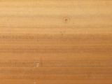 a piece of wood that has been cut and is sitting on a table