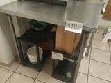 a machine that is sitting on a table in the kitchen
