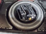 a close up of a tire on a vehicle