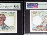 trois types différents de billets de banque sur lesquels figurent l'image d'un homme et d'une femme