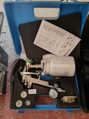 VENDU SUR DESIGNATION. 1 pistolet pneumatique 9010 HVLP