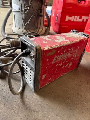 a red box that has some wires attached to it