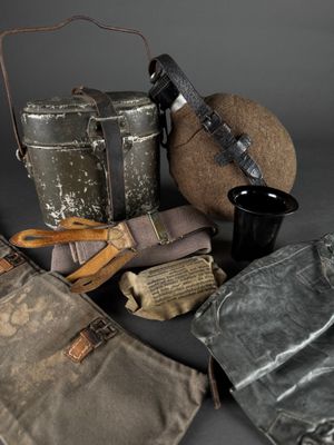 many items that are sitting on a table together