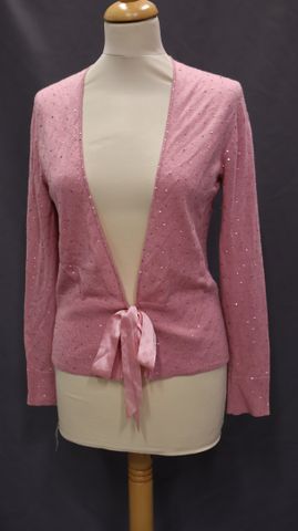 GERARD DAREL – Gilet en soie, laine et cachemire, taille 1