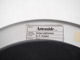 an image of a close up of a plate with a label on it