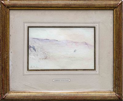 Georges-Victor HUGO (1868-1925) Paysage Aquarelle sur papier…