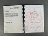 an image of a book with a drawing of a man on it