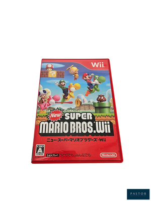 Boîtier du jeu « Super Mario Bros. » pour Nintendo Wii