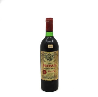 bottle of red wine on a white background with a red cap