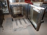 an image of a commercial oven in a warehouse