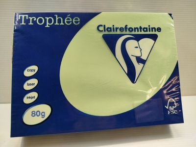 CLAIREFONTAINE - Papier couleur Trophée A4 80g - Vert Golf 5…