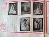 a book with pictures of women and men on it