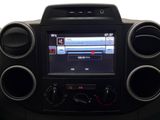 a picture of a car dashboard with a radio in it