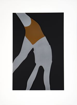 une image représentant une peinture d'une girafe portant un t-shirt orange