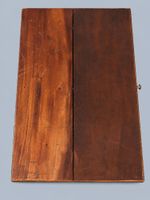 Grande malle-coffre ancienne en bois, de forme rectangulaire… (photo 5)