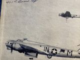 two planes flying side by side in the sky