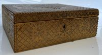 PAYS BASQUE GUESNU BIARRITZ coffret en cuir clouté à décor d… (photo 2)