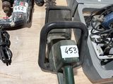 many tools on a table with a price tag on it