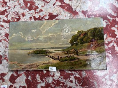 Ecole française du XIXème siècle Le ramassage du filet Une H…