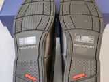 rockport men ' s slip on shoes in black and grey