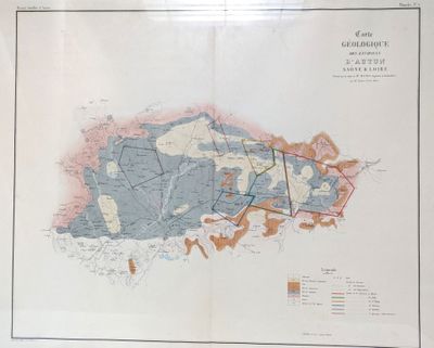 une vieille carte de la ville de New York, aux États-Unis