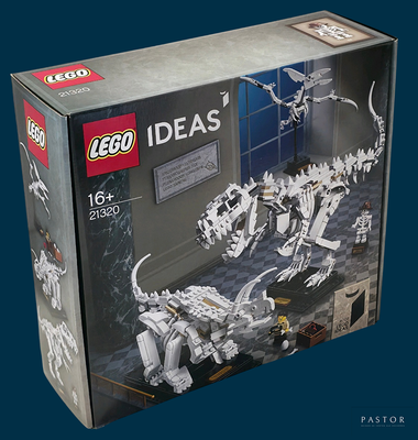 une boîte de Lego sur laquelle figure l'image d'un dragon
