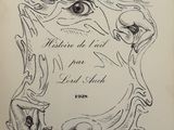 une image représentant un dessin d'un cadre sur lequel figure l'image d'un oiseau