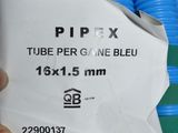 tube Pipex par jeu, bleu, 15 x 1,5 mm