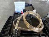 a suitcase with a bunch of wires in it