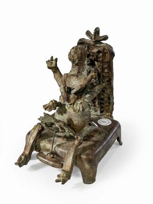 **TOBIASSE Bronze "Phaéton" édition 4/800 signé H : 25 cm L …